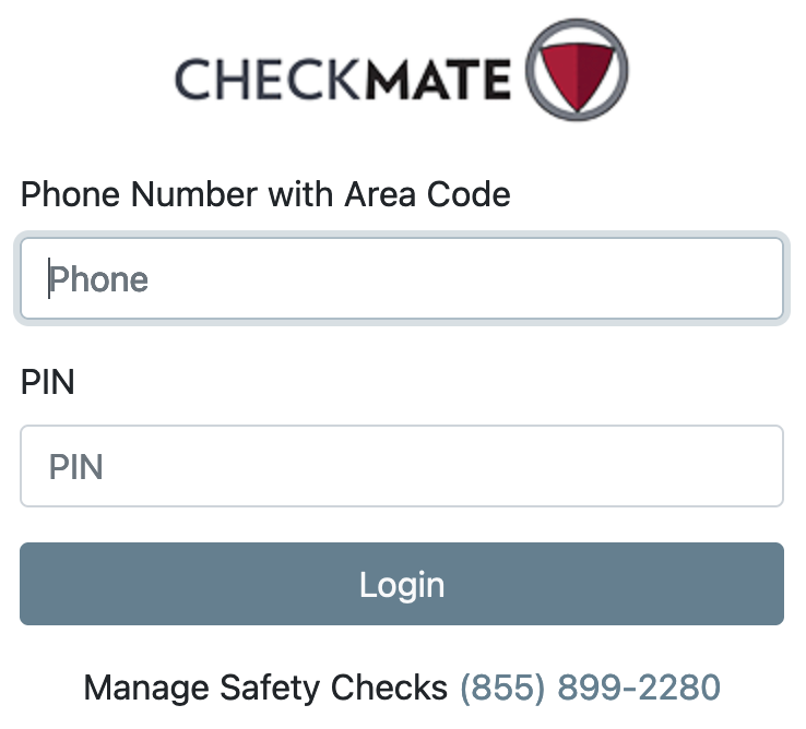 Checkmaster Login CHECKMATE Safe Alone App User Guide