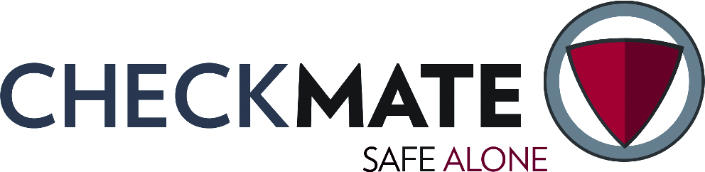 CHECKMATE Safe Alone App Logo