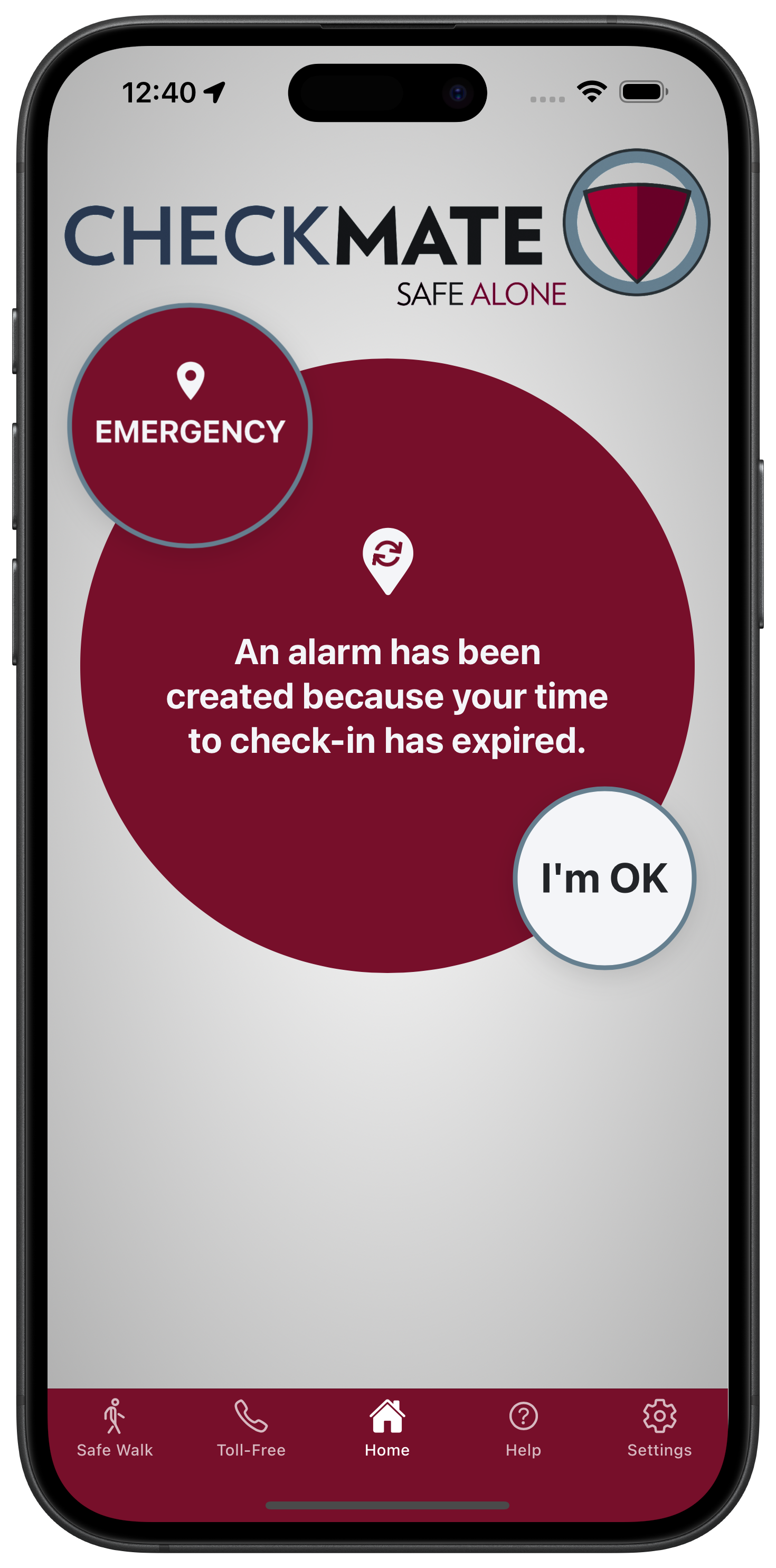 Safe Alone App